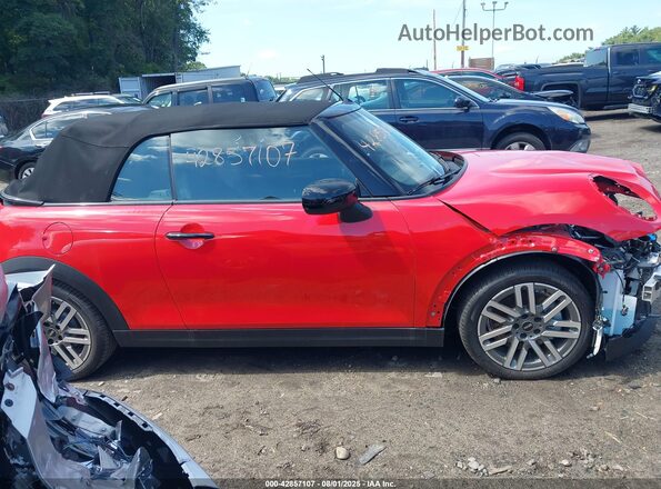 WMW23GX03S2X38412 2025 MINI COOPER Red 