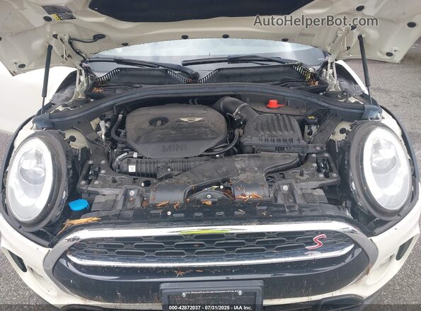 WMWLU5C35H2E84302 2017 MINI CLUBMAN White Вид ззаду