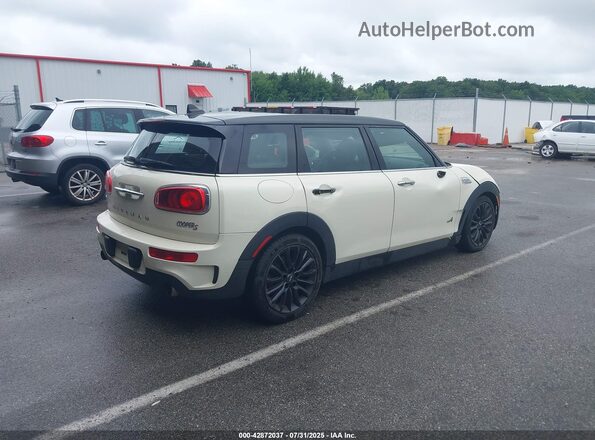 WMWLU5C35H2E84302 2017 MINI CLUBMAN White Задня права чверть