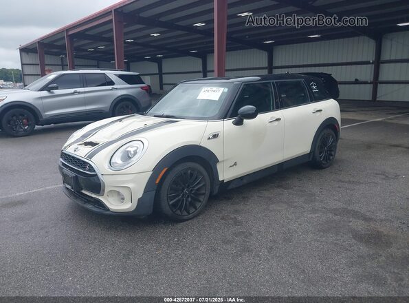 WMWLU5C35H2E84302 2017 MINI CLUBMAN White Передня ліва чверть