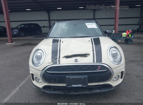 WMWLU5C35H2E84302 2017 MINI CLUBMAN White Вид щитка приладів
