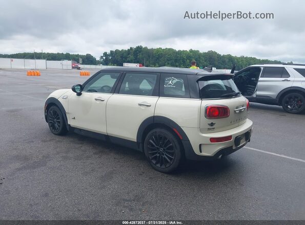 WMWLU5C35H2E84302 2017 MINI CLUBMAN White Задня ліва чверть