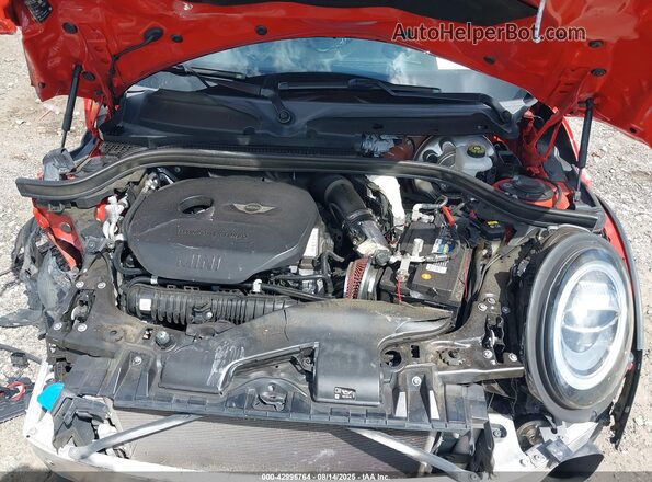 WMWXM9C59K2H38952 2019 MINI HARDTOP Red Вид ззаду