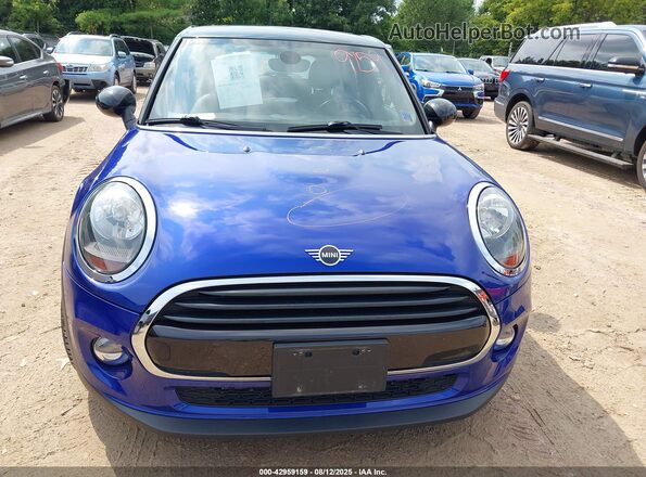 WMWXU1C59K2J01560 2019 MINI HARDTOP Blue Вид задньої частини салону