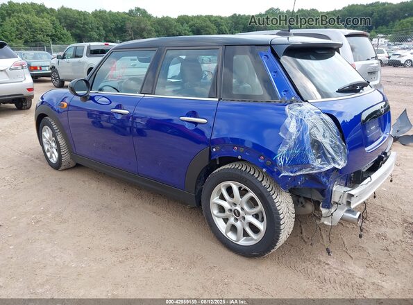 WMWXU1C59K2J01560 2019 MINI HARDTOP Blue Задня ліва чверть