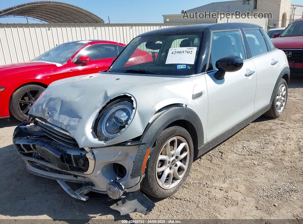 WMWXU7C02L2M86971 2020 MINI COOPER Silver წინა მარცხენა ხედი სამი მეოთხედიდან