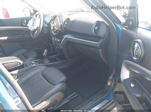 WMZ83BR06N3N28530 2022 MINI COUNTRYMAN Синий Вид салона спереди