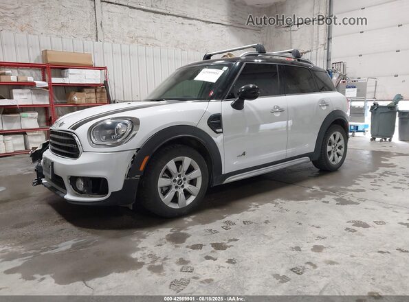 WMZYV5C31J3B75867 2018 MINI COUNTRYMAN Белый Передняя левая четверть