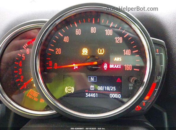 WMZYV5C31J3B75867 2018 MINI COUNTRYMAN Белый Вид задних сидений