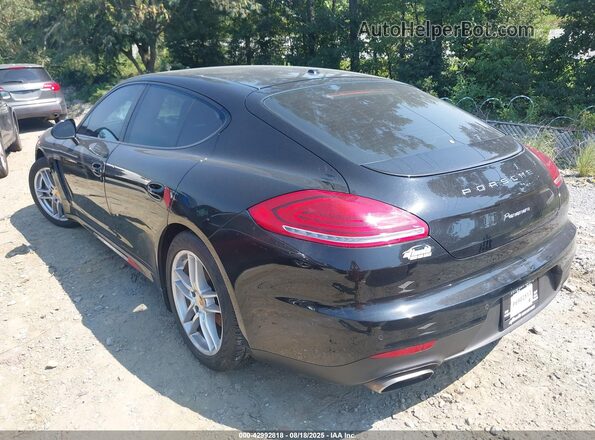 WP0AA2A76GL006032 2016 PORSCHE PANAMERA Black Հետևի ձախ