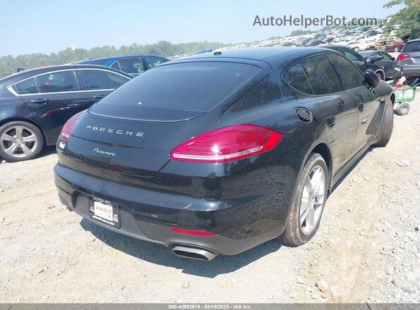WP0AA2A76GL006032 2016 PORSCHE PANAMERA Black Հետևի աջ