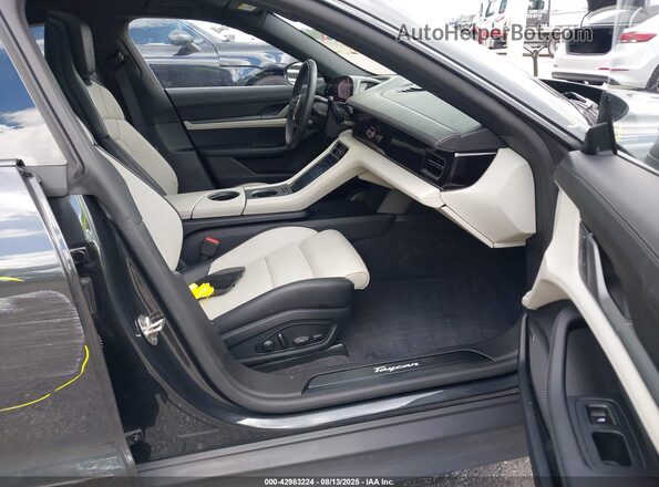 WP0AA2Y12SSA09190 2025 PORSCHE TAYCAN Gray Vista interior delantera