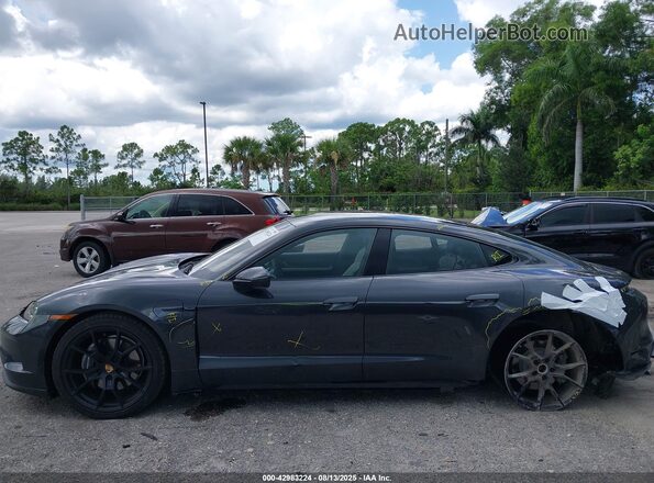 WP0AA2Y12SSA09190 2025 PORSCHE TAYCAN Gray Vista interior de 360 grados