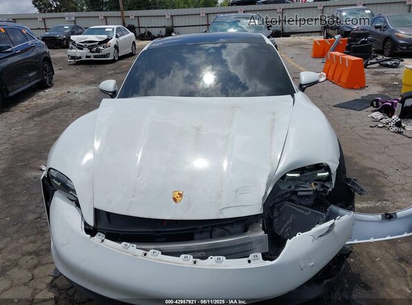 WP0AA2Y18NSA13071 2022 PORSCHE TAYCAN White Вид щитка приладів