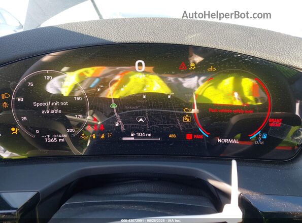 WP0AA2YA8SL001781 2025 PORSCHE PANAMERA Black Vista de los asientos traseros
