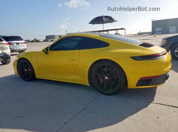 WP0AB2A90LS225454 2020 PORSCHE 911 Yellow 