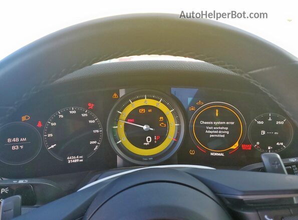 WP0AB2A90LS225454 2020 PORSCHE 911 Yellow 