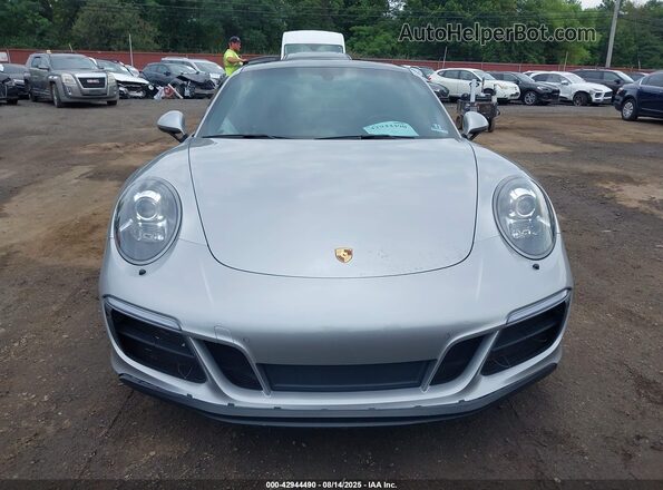WP0AB2A95HS124952 2017 PORSCHE 911 Серебряный Вид щитка приборов
