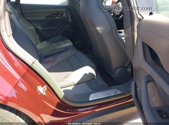 WP0AB2Y16NSA45160 2022 PORSCHE TAYCAN Red Вид наклейки з VIN-кодом