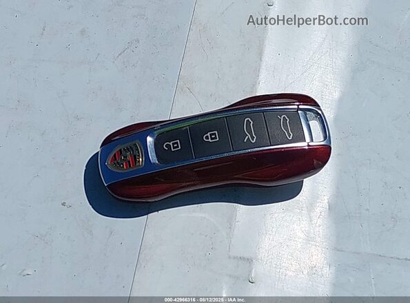 WP0AB2Y16NSA45160 2022 PORSCHE TAYCAN Red Вид панелі приладів