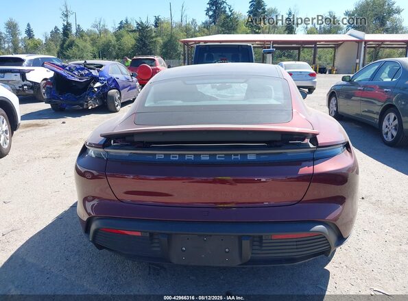WP0AB2Y16NSA45160 2022 PORSCHE TAYCAN Red 