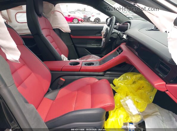WP0AC2Y10SSA55465 2025 PORSCHE TAYCAN Black Вид салону спереду