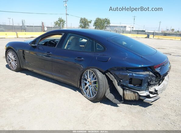 WP0AE2A77ML127183 2021 PORSCHE PANAMERA Dark Blue Rear left