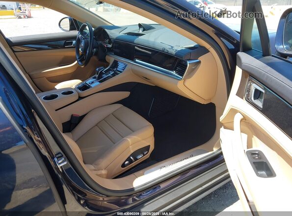WP0AE2A77ML127183 2021 PORSCHE PANAMERA Dark Blue Front interior view