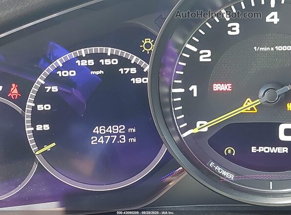 WP0AE2A77ML127183 2021 PORSCHE PANAMERA Dark Blue 