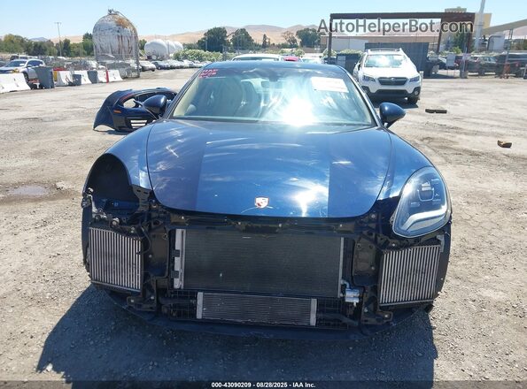 WP0AE2A77ML127183 2021 PORSCHE PANAMERA Dark Blue Rear interior view