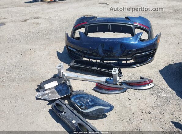 WP0AE2A77ML127183 2021 PORSCHE PANAMERA Dark Blue Instrument cluster view