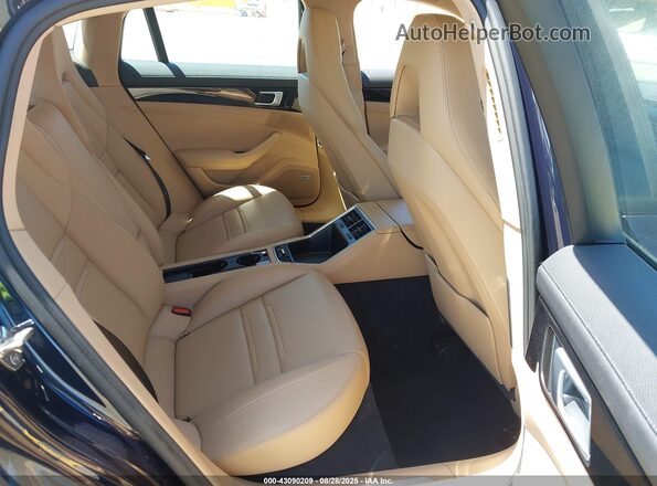 WP0AE2A77ML127183 2021 PORSCHE PANAMERA Dark Blue VIN sticker view