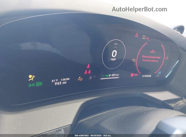WP0AE2YA6SL046254 2025 PORSCHE PANAMERA White Widok tylnych siedzeń