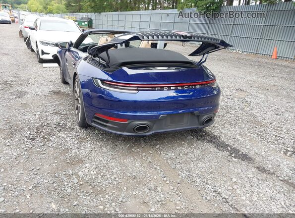 WP0CB2A91LS262778 2020 PORSCHE 911 Синий Задняя левая четверть