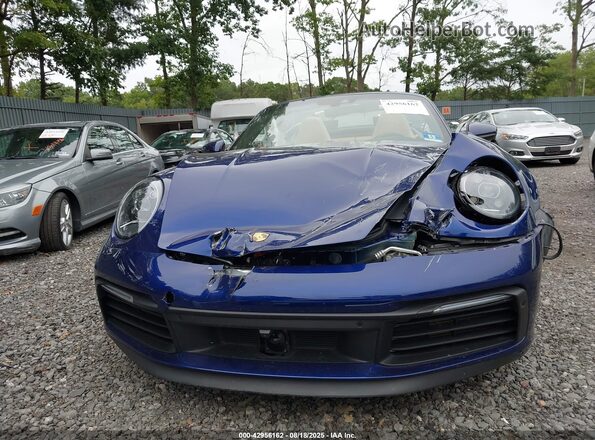 WP0CB2A91LS262778 2020 PORSCHE 911 Синий Вид панели приборов