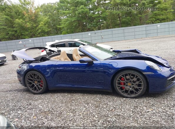 WP0CB2A91LS262778 2020 PORSCHE 911 Синий Вид щитка приборов