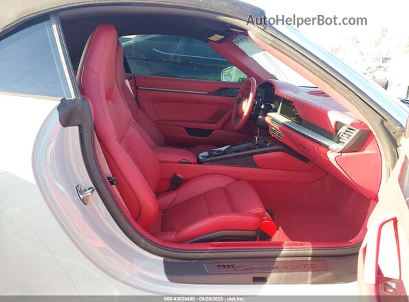 WP0CB2A93SS247259 2025 PORSCHE 911 Gray Widok wnętrza z przodu