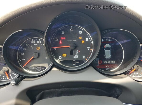 WP1AA2A25HKA83517 2017 PORSCHE CAYENNE Серебряный 