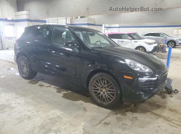 WP1AA2A27HKA86824 2017 PORSCHE CAYENNE Black წინა მარჯვენა