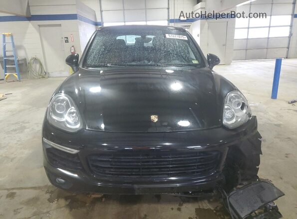 WP1AA2A27HKA86824 2017 PORSCHE CAYENNE Black წინა ხედი