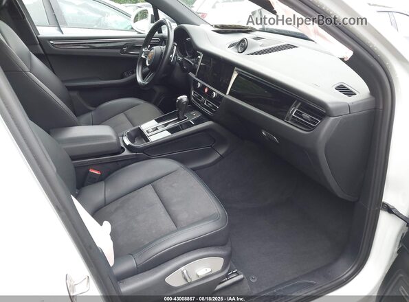WP1AA2A55NLB03491 2022 PORSCHE MACAN White Widok wnętrza z przodu