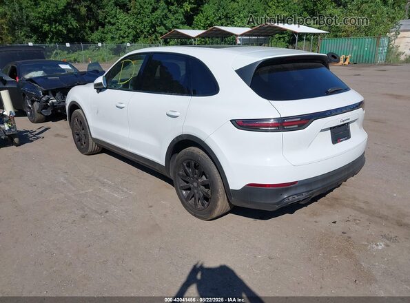 WP1AA2AY9KDA03135 2019 PORSCHE CAYENNE White Trasero izquierdo