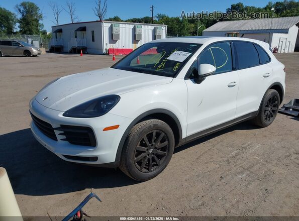 WP1AA2AY9KDA03135 2019 PORSCHE CAYENNE White Vista tres cuartos delantera izquierda