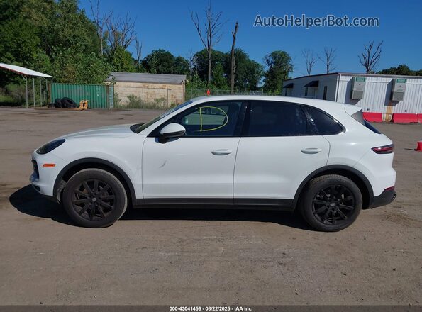 WP1AA2AY9KDA03135 2019 PORSCHE CAYENNE White Vista interior trasera