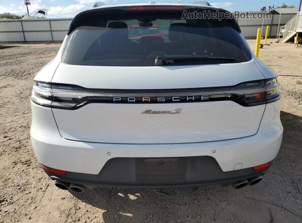 WP1AB2A57MLB37220 2021 PORSCHE MACAN White Widok z tyłu