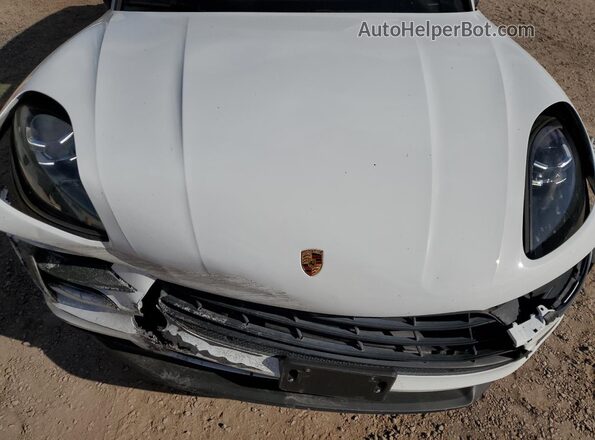 WP1AB2A57MLB37220 2021 PORSCHE MACAN White Widok komory silnika