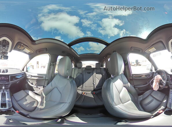 WP1AB2A57MLB37220 2021 PORSCHE MACAN White Widok wnętrza 360 stopni