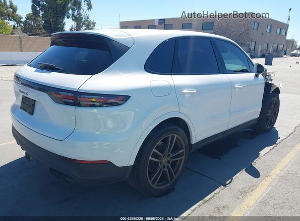 WP1AB2AY0NDA31939 2022 PORSCHE CAYENNE White Rear right
