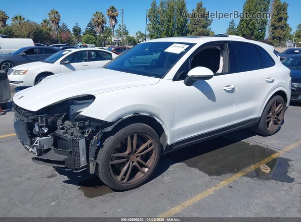 WP1AB2AY0NDA31939 2022 PORSCHE CAYENNE White Front left