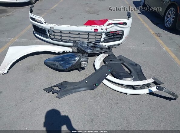 WP1AB2AY0NDA31939 2022 PORSCHE CAYENNE White Instrument cluster view